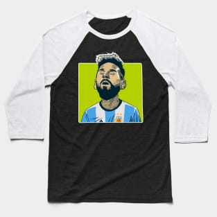 Lionel Messi Baseball T-Shirt